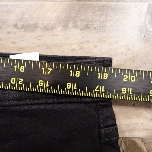 Banana Republic Slim Flare Jeans Women’s 18 Black High Rise Flared Leg - Picture 8 of 14